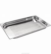1/1 Full Size Perforated Stainless Steel Gastronorm Container (65 mm) - 5706