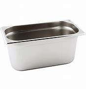 1/3 One Third Size Stainless Steel Gastronorm Container (150mm) - 5732
