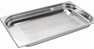 1/1 Full Size Perforated Stainless Steel Gastronorm Container (40 mm) - 5766
