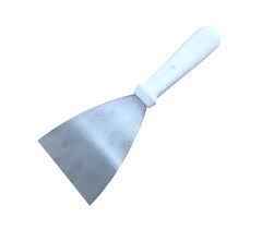 Griddle Scraper White Handle - 7499