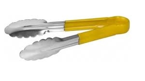 9'' Colour Coded Tong Yellow - 7555