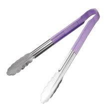 12'' Colour Coded Tong Purple - 7569