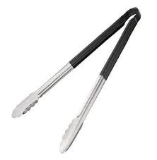 16'' Colour Coded Tong Black - 7574