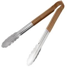 12'' Colour Coded Tong Brown - 7580