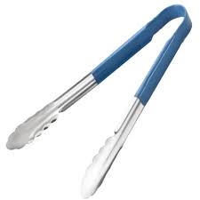 12'' Colour Coded Tong Blue - 7581